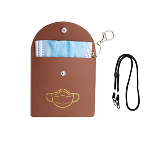 <span class=keywords><strong>Sac</strong></span> <span class=keywords><strong>de</strong></span> rangement pour masque réutilisable avec compartiment imperméable pour masque facial - Product Image 1