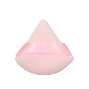 Borla de Maquillaje Triangular, Suave, Blanca y Negra, para Polvo Seco Suelto, Borla de Algodón, Herramienta de Belleza - Product Image 5