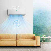 Climatiseur mural hybride solaire 9000 Btu et 12000 Btu de type split pour usage domestique