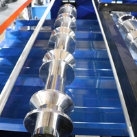 Machine de formage de tôles de toiture trapézoïdales automatique et ligne de production de tuiles de toiture - Prix d'usine de qualité industrielle
