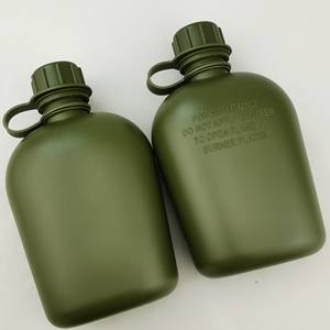 Bouteille d'eau de cantine gratuite - Bouteille d'eau de cantine de 1 litre (34 oz/1L) - Bouteille d'eau tactique pour la randonnée, le camping et la survie - Product Image 6
