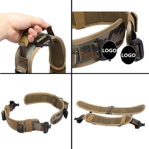 Nylon Heavy Duty ajustable doble hebilla de liberación rápida correas collares de perro servicio de perro grande Collar de perro táctico - Product Image 3
