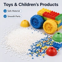 Granulés de plastique EVA vierges, résine EVA en granulés pour semelles de chaussures, mousse, emballage et jouets, matière première