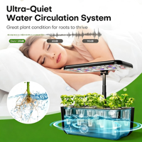 Cultivador Inteligente de Plantas, Jardinera Hidropónica, Máquina de Cultivo de Espectro Completo, Jardinera Hidropónica Inteligente para Vegetales