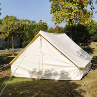 Tente en toile de coton imperméable Tente cloche pour le camping en famille en toutes saisons