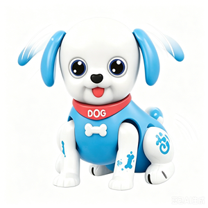Kit de châssis de chien robot interactif électrique et dansant, éducatif, en plastique, à piles, avec éclairage musical, pour enfants - Product Image 4