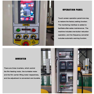 High Quality Packing <b>Machine</b> <b>Stretch</b> Film Pallet Wrapping <b>Machine</b> - Product Image 4