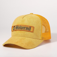 Topi Bisbol Kepar Katun Hitam Elastis Cocok Topi Casquette Kustom