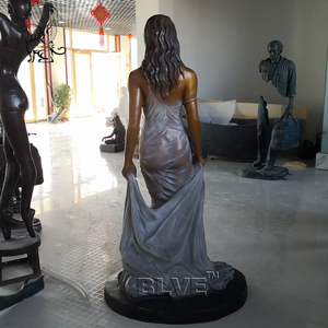 BLVE <span class=keywords><strong>Scultura</strong></span> in Bronzo di <span class=keywords><strong>Donna</strong></span> Nuda a Grandezza Naturale, Arte Decorativa Moderna per Giardino - Product Image 5