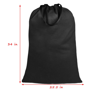 ถุงผ้าฝ้ายอเนกประสงค์แบบมีเชือกผูกสำหรับซักผ้า การเดินทาง และการจัดเก็บ - Product Image 5