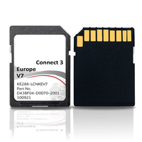 GPS-Navigation Offline-Navi für Nissan Connect 3 Mini-SD-Karte Plastik-Speicherkarte für Auto mit CID