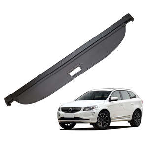 Accesorios interiores de decoración de coche compatibles para <span class=keywords><strong>Volvo</strong></span> <span class=keywords><strong>XC60</strong></span> 2010-2017 cubierta de carga de <span class=keywords><strong>maletero</strong></span> retráctil - Product Image 1