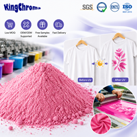 Pigment photochromique activé par les UV, poudre de colorant de haute qualité, longue durée de vie，conforme à la norme RoHS