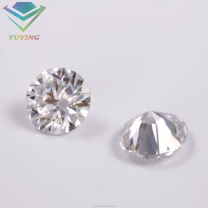 Pierres précieuses rondes de qualité supérieure, moissanite de 1 carat, diamant de qualité VVS, couleur DEF, moissanite ronde en vrac - Product Image 4