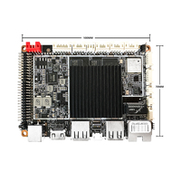 Nouvelle carte mère de bureau R32SIR Rockchip RK3288 Quad-core - GPU A17 Mali-T764 2G DDR3 de qualité industrielle EMI ESD