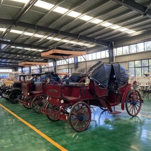 Chariot de balade électrique haut de gamme pour mariages royaux, sans chevaux - Product Image 1