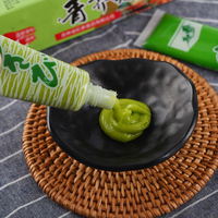 Pâte alimentaire wasabi épicé chaud pour les assaisonnements de sushi sashimi japonais