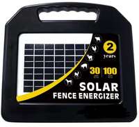 Energizador Solar de 30 Millas para Cerca Eléctrica de Ganado