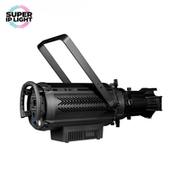 Projecteur LED COB 230W à angle fixe CRI95 silencieux sans ventilateur DMX RDM pour théâtre, studio et scène
