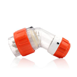 مقبس صناعي 56PA320-V 20A 3 جولة دبوس زاوية المكونات في المكونات الكهربائية صناعة البرتقال - Product Image 3