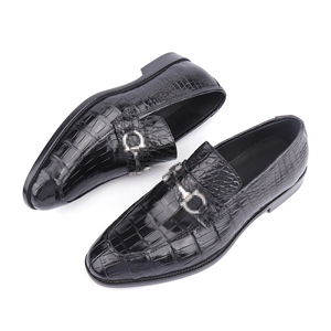 Nouvelles chaussures Oxford en cuir véritable pour hommes - Chaussures habillées confortables pour affaires avec amorti et semelles extérieures en cuir véritable - Product Image 1