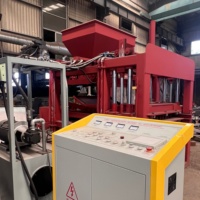 Machine à fabriquer des blocs hydrauliques 4-15, machine automatique à fabriquer des blocs creux et des briques