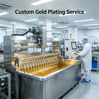 Service de placage or sur mesure |   Pièces métalliques de précision OEM, placage de haute qualité, connecteurs, contacts, fil EDM, placage or