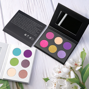 Großhandel Vegane Lidschatten-Palette DIY Augenschatten-Make-up-Palette Private Label Make-up Wasserfeste Lidschatten-Palette - Product Image 5