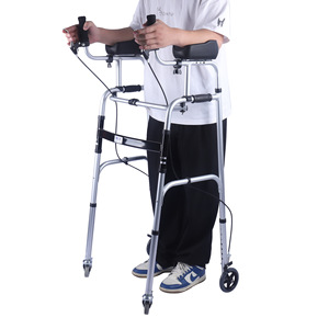 Walking Aid <b>Walker</b> With Wheels For <b>Elderly</b> Mobility Assistance SNZJ-5005 - Product Image 3