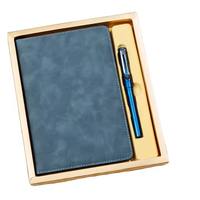 Agenda de Papel Espiral con Cubierta de Cuero Elegante y Duradera, Diario de Lujo con Impresión, Cuaderno de Escritura para Oficina