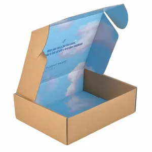 סיטונאי מותאם אישית מודפס ייחודי גלי חינם קופסות גלי חינם תיבה