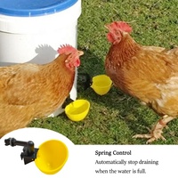 Kit d'abreuvoirs automatiques pour animaux QA, abreuvoir pour volailles, poulets, canards, oiseaux, dindes, lapins, animaux de compagnie