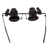 20x grossissement LED éclairage en plastique Optique lentilles Loupes