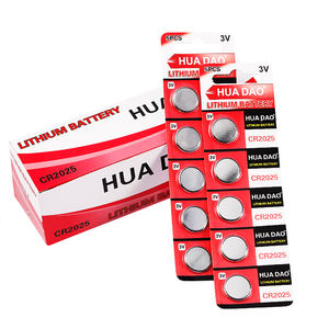 <span class=keywords><strong>Pilas</strong></span> de botón de control remoto Cuanen, <span class=keywords><strong>pilas</strong></span> primarias de litio CR2025 para <span class=keywords><strong>reloj</strong></span>, 3V CR2025 - Product Image 2