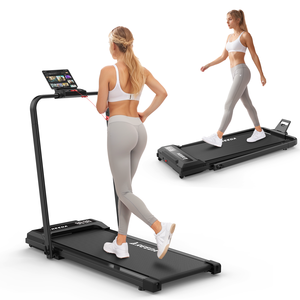 2025 Looppad, Onder Bureau Loopband Voor Thuis/Kantoor, <span class=keywords><strong>2</strong></span> In 1 Opvouwbare Loopband Met Afstandsbediening, App En Led Display - Product Image 2