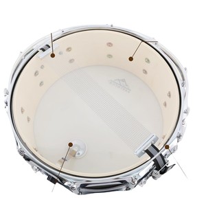 Caisse claire en grain de bois pour corps de tambour de fanfare <span class=keywords><strong>Instrument</strong></span> de percussion durable de Performance professionnelle avec sangles réglables - Product Image 2