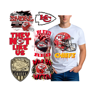 Transferencia Térmica <span class=keywords><strong>NFL</strong></span> para DTF, Adhesivo con Logotipo Listo para Presionar, Resistente al Agua, Lavable, Impresión por Transferencia de Calor con Plastisol para Planchar en <span class=keywords><strong>Ropa</strong></span>, Nuevo - Product Image 4
