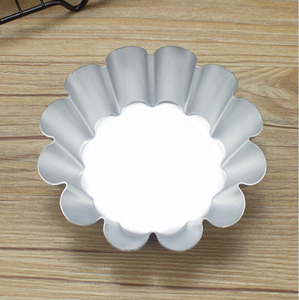 <span class=keywords><strong>Moule</strong></span> à tartelettes en aluminium cannelé en forme de fleur, <span class=keywords><strong>moule</strong></span> à pudding et gelée antiadhésif, résistant au four, pour <span class=keywords><strong>mini</strong></span>-gâteaux, tartes et pizzas - Product Image 3