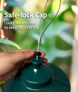 Comedero y bebedero de pico de cobre para mascotas, suministros para pájaros - Product Image 3