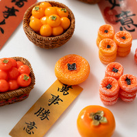 Aimant de réfrigérateur créatif sur le thème alimentaire, motif kaki séché mignon, autocollant magnétique, décoration intérieure, Chine 'Tout ce que vous souhaitez'
