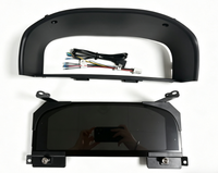 Panel Instrumen LCD Kristal Cair Interior Mobil Land Cruiser LC100 Modifikasi, Tachometer Digital, Ukuran 12.3 inci, Baru