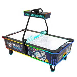 Mesa de Hockey de Aire Arcade Grande para Dos Jugadores, Operada con Monedas, Construcción de Fibra de Vidrio y Metal, Certificación CE, Personalizable - Product Image 1