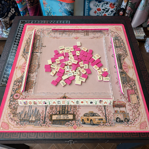 Juego de Mahjong Americano de Nueva York, 160 Piezas, Ecológico, para 4 Jugadores, Fichas Acrílicas de Lujo, Diseño Icónico de Nueva York, Personalizable OEM/ODM - Product Image 5