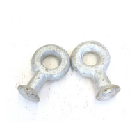 Œillet moulé galvanisé ISO9001, taille personnalisée, OEM, pour isolation de ligne électrique, raccord de ligne de puissance