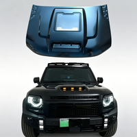 Nouveau style sportif, capot transparent avec éclairage LED, Jetour Traveller Shanhai T2, kit carrosserie non peint à fixer, couvre-capot avant