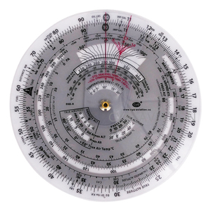 Cổ Điển Thông Tư <span class=keywords><strong>E6B</strong></span> Máy Tính Bay Với Da Vỏ Bọc Cho Phi Công Sinh Viên 6 ''Đường Kính Không Khí Điều Hướng Máy Tính # <span class=keywords><strong>E6B</strong></span>-R - Product Image 2
