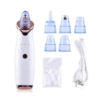 Aspirateur Électrique Points Noirs, Nettoyant de Pores par Aspiration, Instrument Noir pour l'Élimination des Comédons du Visage