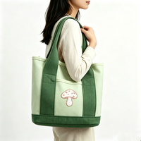 Sac fourre-tout personnalisé réutilisable, sac fourre-tout en toile résistant à l'usure, sacs de courses quotidiens, sacs fourre-tout pour femmes avec slogan personnalisé