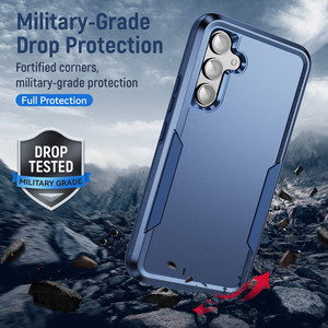 Funda Protectora de Doble Capa Antihuellas para <span class=keywords><strong>Samsung</strong></span> <span class=keywords><strong>Galaxy</strong></span> A54 5G A14 A52 A13 A53 A33 A73 A14 A17 A56 A36 A26 - Product Image 2