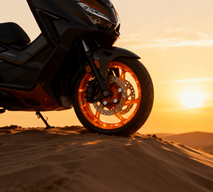 Jantes CNC en aluminium usiné 15*3.5J pour YAMAHA XMAX300 - Product Image 5